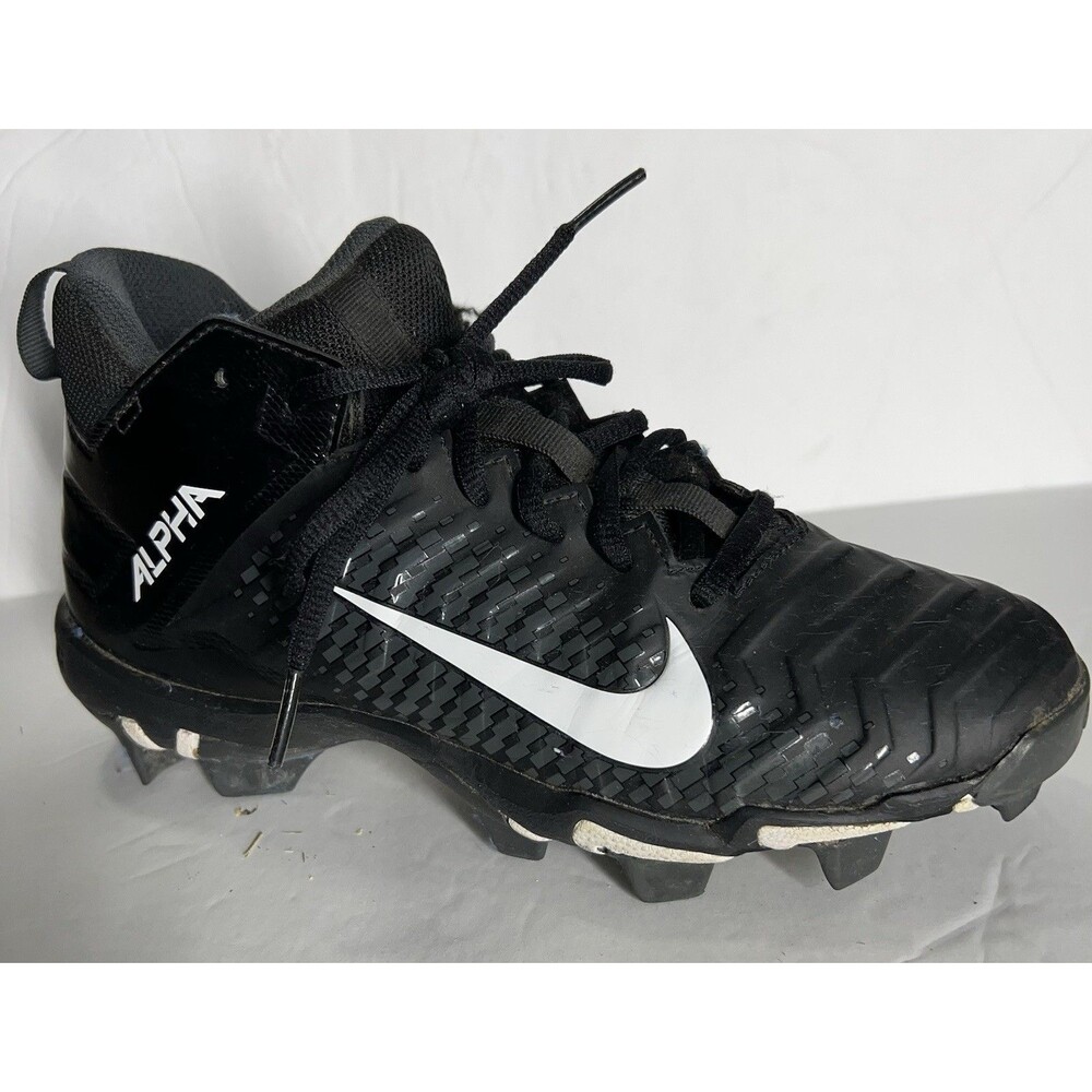 Nike Soccer Shoes Youth 6 Black Alpha Black Cleats